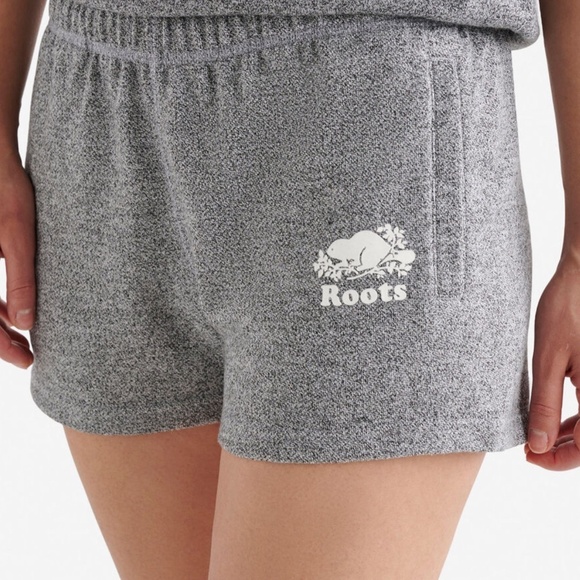 Roots Original Sweatshort 3” - Salt and Pepper - Size Small - Picture 4 of 8